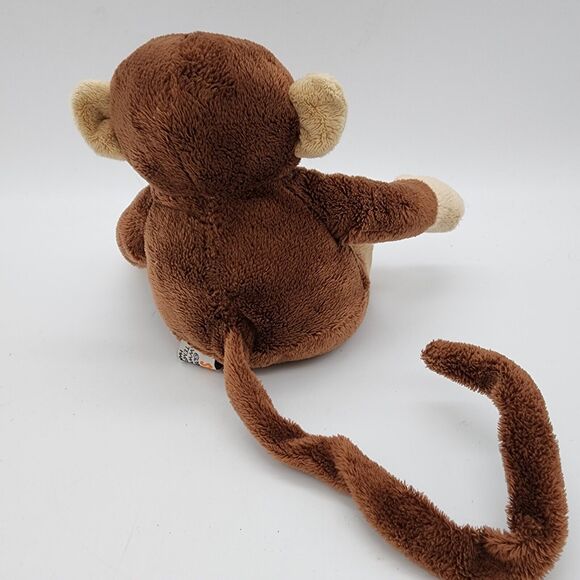 Souvies Maine Souvenir Monkey Plush 6" Brown Wire Tail Stuffed Animal Toy 2008 - Picture 4 of 7